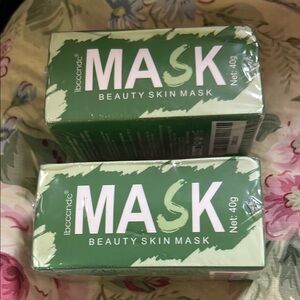 MASK Green Beauty Skin Mask 40g Lot of 2